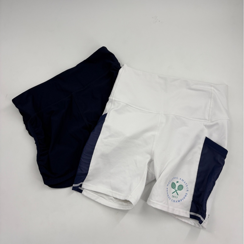 Lot Of 2 -Women’s Athletic Shorts Fabletics PowerHold & VOGO Athletic